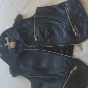 COPY - Women's  nappa leather vest SP